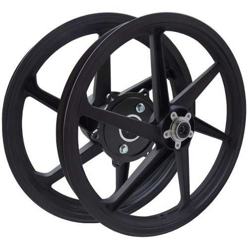 Roda Liga Leve Bros 150 Esd + Pneus Par - Scud