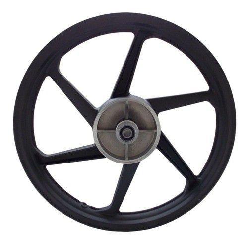 Roda Liga Leve Moto Cg 125 00/08 Tamb Preta (6p)un Traseira - Fabreck