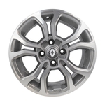 Roda M7 Aro 17x6 4x100 Grafite Claro Diamantada KR