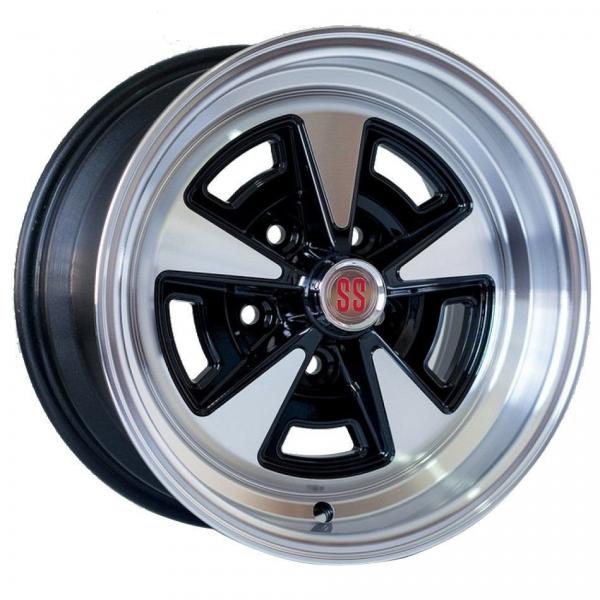 Roda M8 Aro 14x6 5x114 Face e Borda Diamantada KR