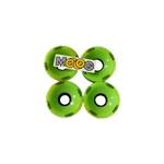 Roda Moog 70mm 100A, Longboard Importada Verde