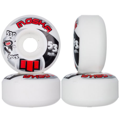 Roda Moska Skate 53mm 53d Rock Branca Street Original