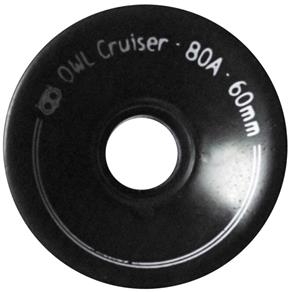 Roda Owl Cruiser 60mm Preto - Owl Sports