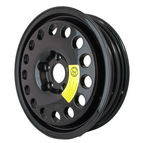 Roda Para Estepe De Emergência Para Veículos Bmw Aro 17 X 4,0 5x120 K58 Black