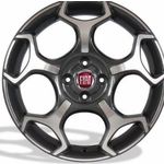 Roda Punto Abarth ZK690 Zunky Aro 17x7 4x98 Et 45 Jogo