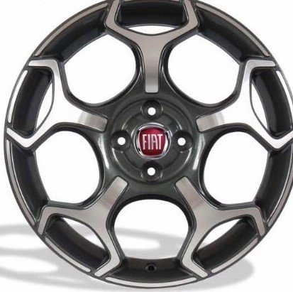 Roda Punto Abarth ZK690 Zunky Aro 17x7 4x98 Et 45 Jogo