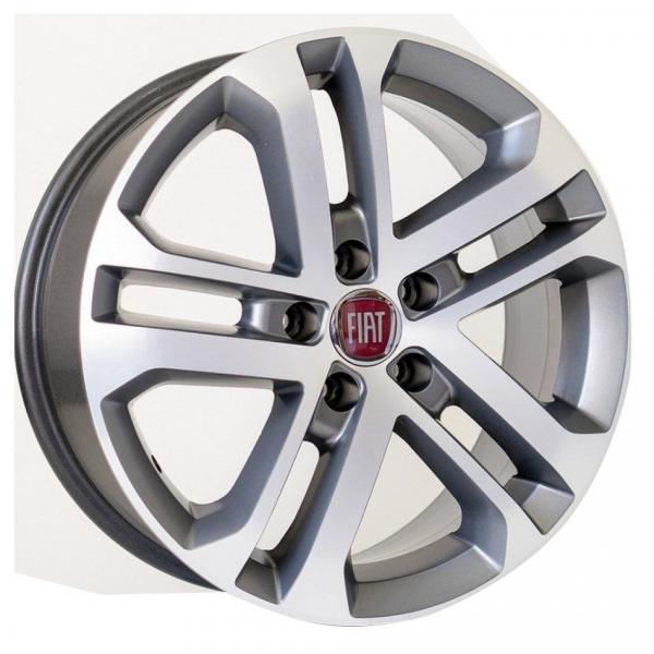 Roda R73 Aro 17x7 5x110 Grafite Fosco Diamantada KR