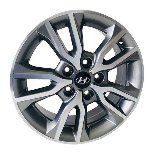 Roda R98 Aro 16x6 5x114 Grafite Diamantada Claro KR