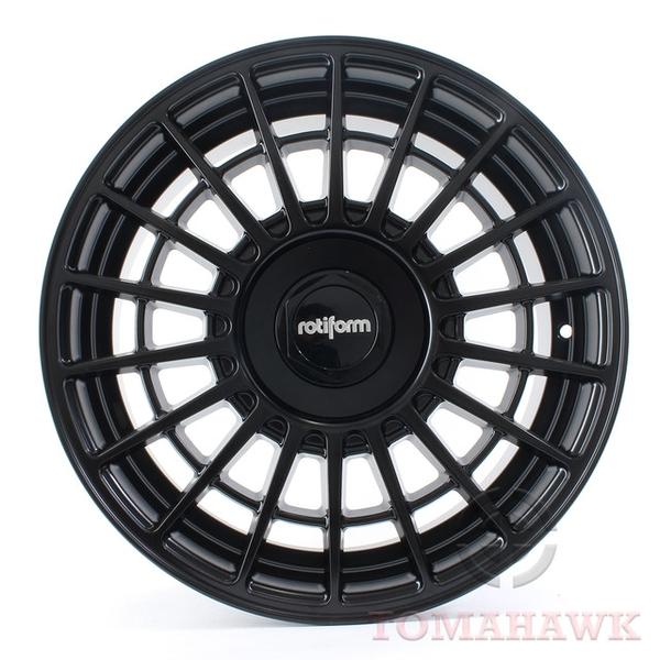 Roda Rotiform Aro 18 Duas Talas Las-R Preto Fosco 5X100/112