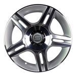 Roda Scorro S-182 Aro 15 4x100/108 Multi Furos Jogo