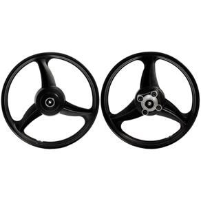 Roda Scud Esportiva Titan 00 Ks 3 Pontas Preto 23170