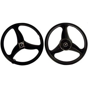 Roda Scud Esportiva Ybr Ed 3 Pontas 4953 Preta 78577