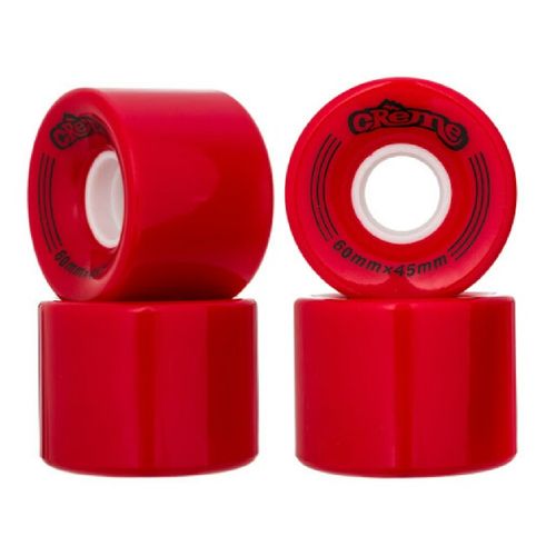 Roda Skate Longboard Cruiser 60mm X 45mm 80a Vermelha