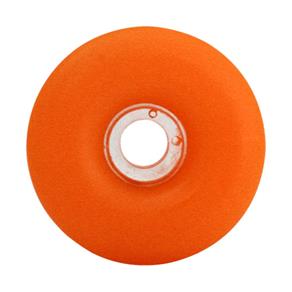 Roda Skate Longboard Downhill Slide 70mm 90a com Miolo - Laranja