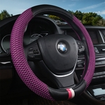 Roda Universal Steering Tampa do carro textura suave Protector Volante