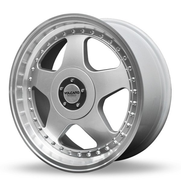 Roda Volcano Euro Aro 17x7 4x100/4x108 ou 5 Furos Jogo