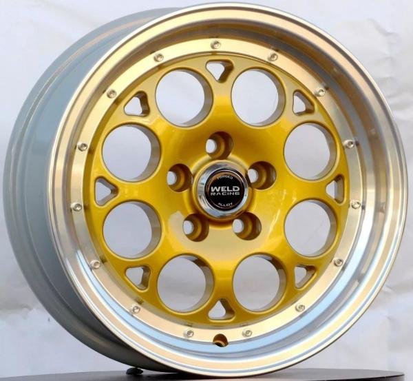 Roda Weld Racing C17 KR Aro 15x7 4x100 ou 5x100/114 Jogo