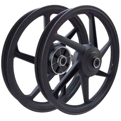 Roda Ybr 125 Factor 125 Factor 150 Freio a Tambor 6 Pontas Liga Leve Scud