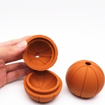 Rodada Basketball Mold Forma de silicone para Ice Cube fabricação de ferramentas
