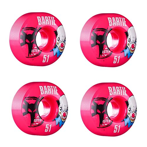 Rodas Bones STF Bartie Clown 51mm V1 Pink