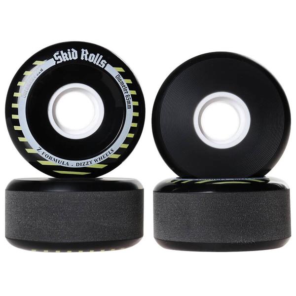 Rodas Dizzy Skid Rolls 65mm 82a - Skate Cruizer, Oldschool