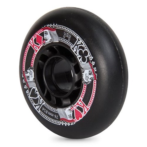 Rodas FR Street Kings 85A - 4und (Preta)