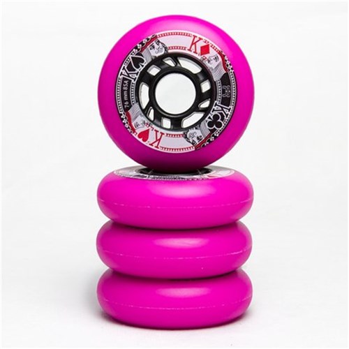 Rodas FR Street Kings 85A - 4und (Rosa) 76mm