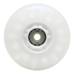 Rodas Patins Traxart Luzes De Led Branco 80mm Inline C/4