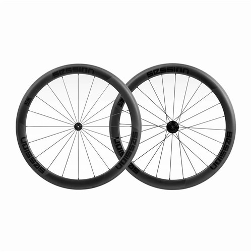 Rodas Road de Carbono Session C50 Clincher