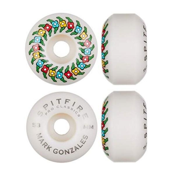 Rodas SpitFire Gonzalez Pro Classic 99Du 53mm Branca