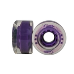 Rodas Traxart Patins 58Mm Tradicional Glitter 83A Roxo