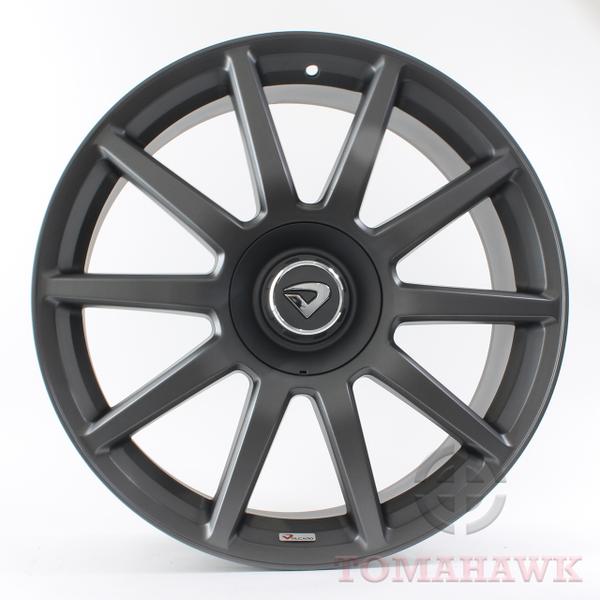 Rodas Volcano Aro 20X7,5 Daimler Grafite Fosco 5X100/112