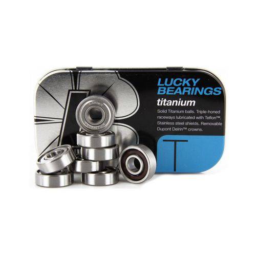 Rolamento Lucky Bearings Abec 7 Titanium