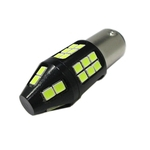 S25 1156 2835 Preto-shell 40smd lâmpada de luz branca Luz Da Motocicleta