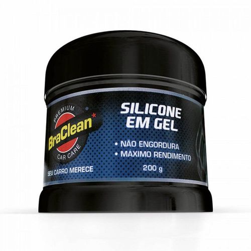 Silicone em Gel Automotivo 200g Braclean