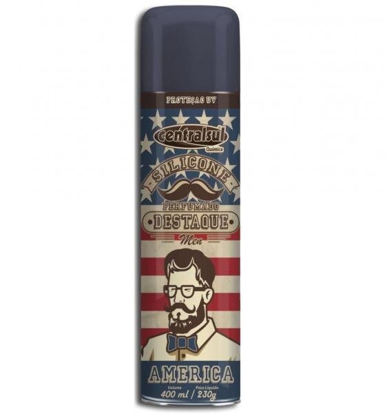 Silicone Perfumado em Spray America Destaque 400ml Centralsul