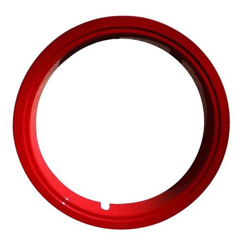 Sobre Aro para Rodas de 15 Polegadas Modelo Universal - Vermelho
