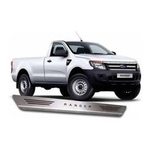 Soleira Em Aço Inox Mult Ford Ranger Cabine Simples 12/19