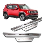 Soleira Em Aço Inox Mult Jeep Renegade 15/19