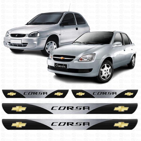 Soleira Resinada Personalizada para Chevrolet Corsa