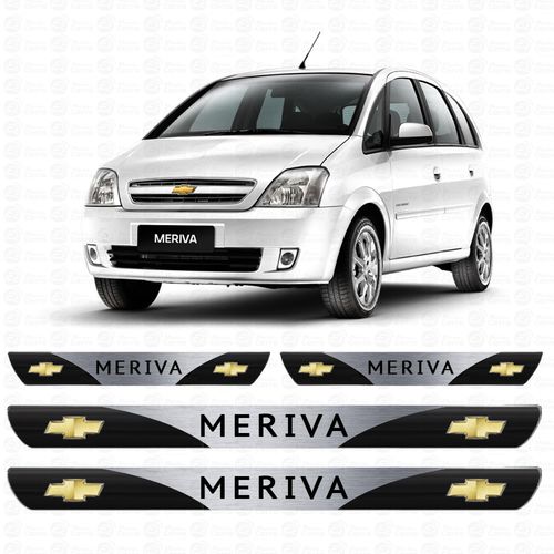 Soleira Resinada Personalizada para Chevrolet Meriva