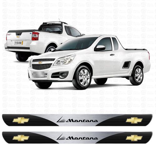 Soleira Resinada Personalizada para Chevrolet Montana