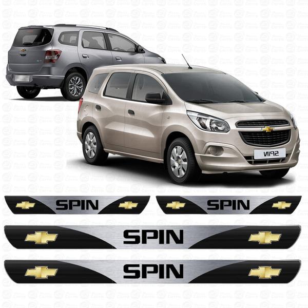 Soleira Resinada Personalizada para Chevrolet Spin