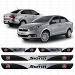 Soleira Resinada Personalizada Para Fiat Grand Siena