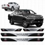 Soleira Resinada Personalizada Para Toyota Hilux