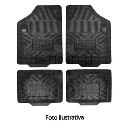 Tapete Interlagos Preto 3 Pc Borcol 1415381 Palio Siena