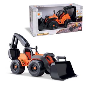 Trator Big Construtor 0513 - Orange Toys 22x45 Cm
