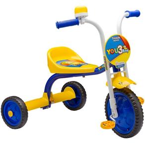 Triciclo Nathor You Boy Amarelo/Azul
