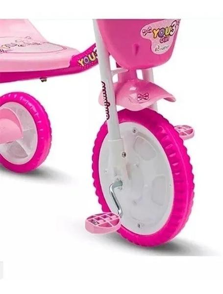Triciclo 3 Rodas Bicicleta Infantil Menina You3 Girl - Nathor