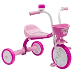 Triciclo You 3 Girl Rosa Branco